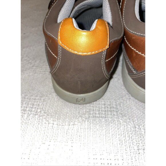 Footjoy Men’s Casual Shoes Size 9 M Brown Leather Golf Athleisure Outdoors main image 9